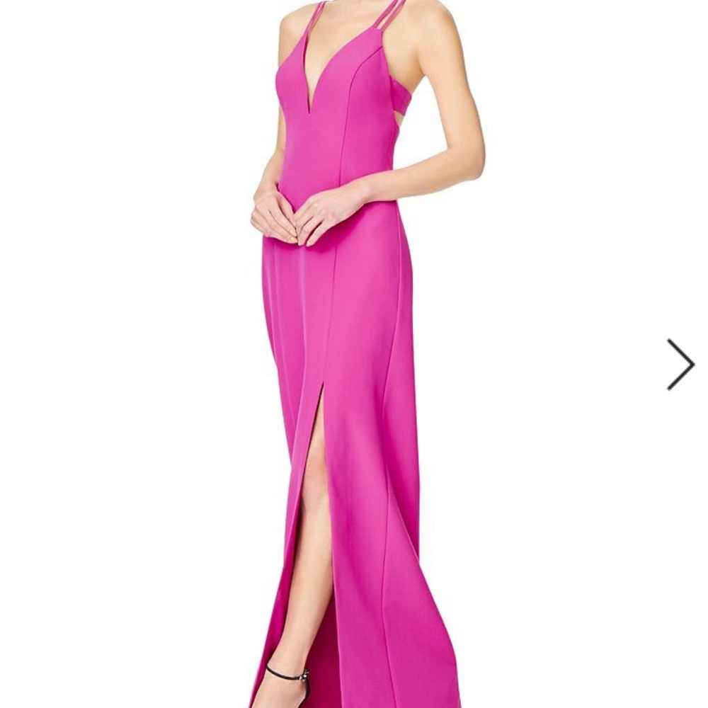Aidan Mattox Pink gown